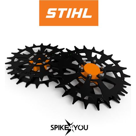 Räder für STIHL RMI 422, VIKING MI 422 Mähroboter, Edelstahl 3mm