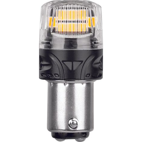 12V Ultra-Lumen Series - (P21/5W) - BAY15d - 2 pz  - Scatola - Arancio - Doppia polarità - Resistenza incorporata