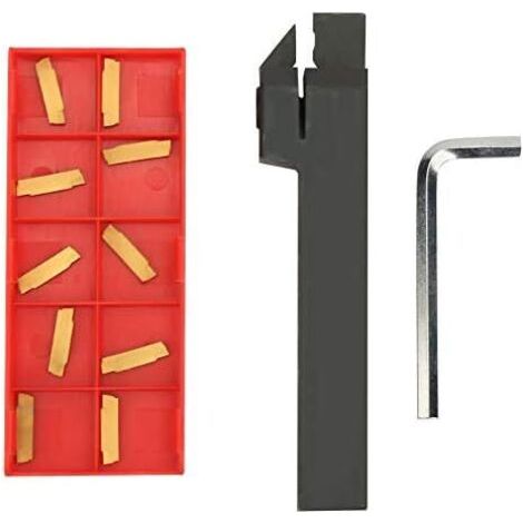 Poste d'outil de tour CNC 100mm – 10 porte-outils MGMN200-G – Précision accrue pour usinage fonte – Durabilité exceptionnelle (1/5)