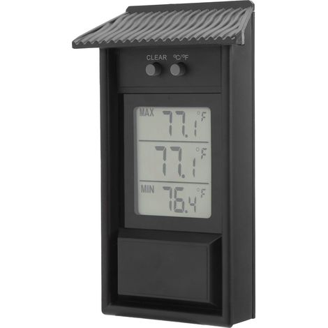 Termometro digitale -2050°C – impermeabile per esterni – ℃/℉ – serra da giardino – supporto