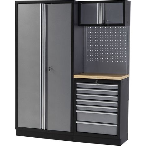 CONJUNTO MODULAR 2 MOD. BASE MADERA