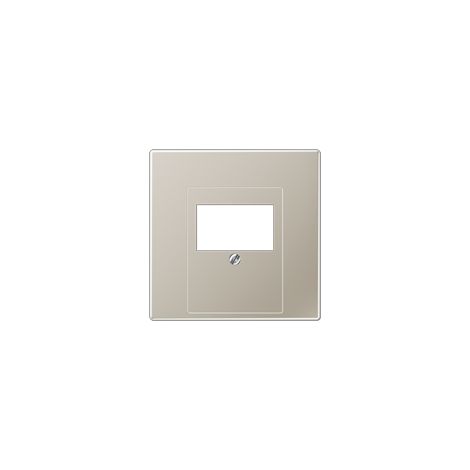 Jung Copertura per scatole di connessione TAE, 1 scomparto, serie LS, acciaio inox ES 2969 T