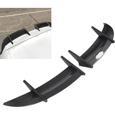Heckflügel und Heckspoiler im AK-Stil für VW Golf MK6 (ZST-077) aus übergroßem Carbonfaser-Gewebe (1/5)