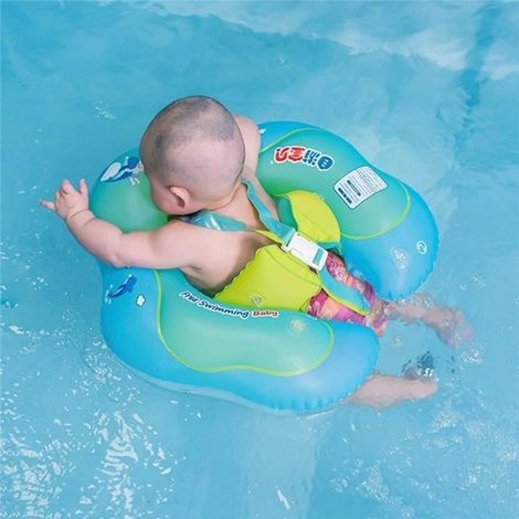 Baby Swimming Ring Safety Float for Baby Manual Inflator Summer Toy L TEMPSA (1/3)