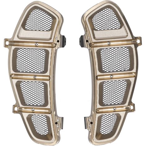 Paire de grilles de protection radiateur moto en aluminium pour Piaggio VESPA GTS 250/300 2013-2020 (1/5)