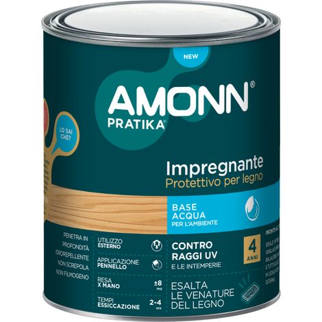 Impregnante acqua 4a castagno ml750 (1/4)