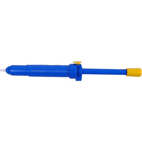 Pompe à Dessouder Solder Sucker en Plastique à Longue Poignée pour Usage DIY et Réparation, Outil Manuel à Dessouder avec Forte Aspiration pour Composants et Soudure (1/5)