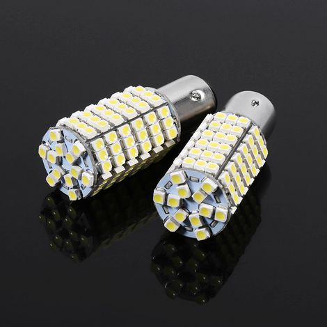 Set mit 2 1157 BAY15D 120 SMD LED-Leuchten für Brems-, Blink-, Rückfahr- und Rücklichter (1/5)