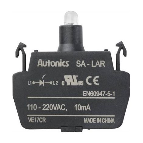 TRU COMPONENTS SA-LAR L MENT LED ROSSO 110 V, 240 V 1 PZ TC-9860252
