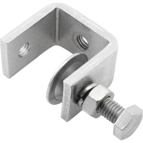 Serre-Joint C - Acier Inoxydable - Ouverture 30 mm - Plage de Serrage 16 à 25 mm - Pour Travail du Bois et Métal - 4 Pièces (1/5)