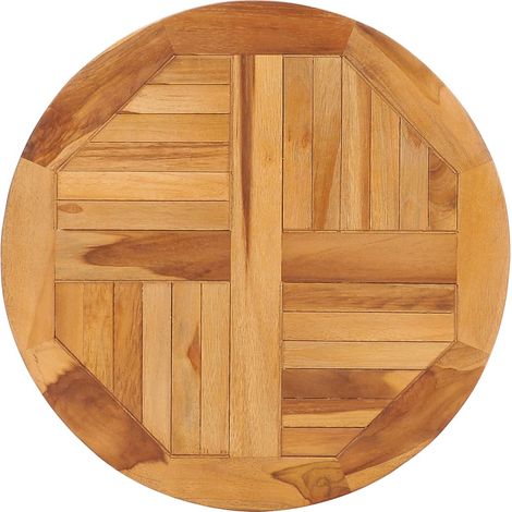Drehplatte Teak Massivholz