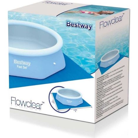 Tappetino per piscina da giardino 244 cm/8 piedi BESTWAY 274x274 cm