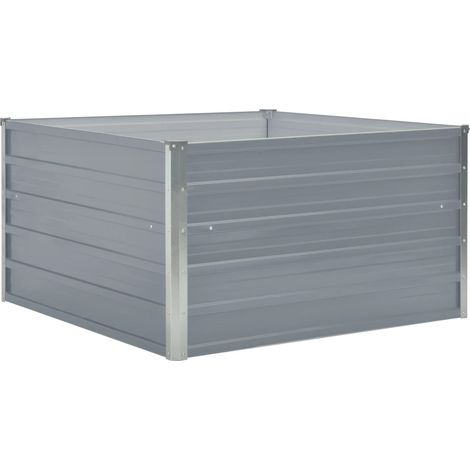 Maison Exclusive - Hochbeet 100 x 100 x 45 cm Verzinkter Stahl Gr