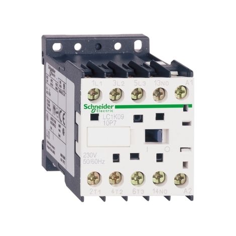 Contactor auxiliar Schneider Electric lc1k0610q7 6 A 380 V AC
