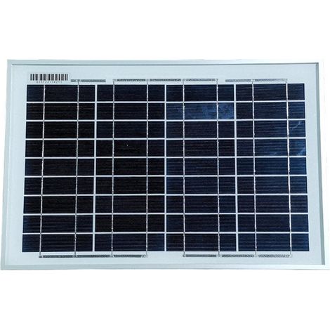 Panneau solaire poly 10W (1/2)