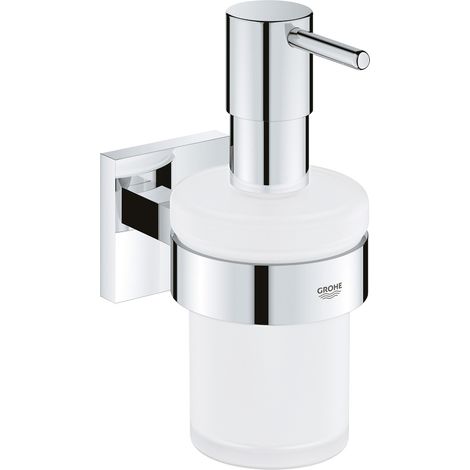 Dispensador de jabón con soporte cromado GROHE Start Cube