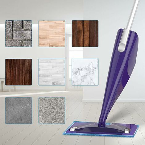 Lingettes réutilisables pour balai Swiffer WetJet – 6 pièces en microfibre haute absorption pour sols durs, carrelage et marbre (1/3)