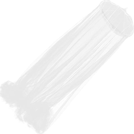 Moustiquaire romantique Baluue blanche en polyester pour lit, 900 (1/4)