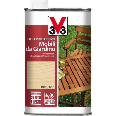 OLIO PROTETTIVO 500ML INCOLORE MOBILI GIARDINO (1/2)