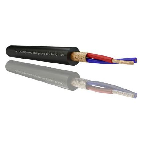 Câble pour microphone RS PRO 1 paire , 0,25 mm² Blindé Compte-tours, 24 AWG, Multiconducteur, gaine Noir ( Prix pour Bobine de 100 Mètres )