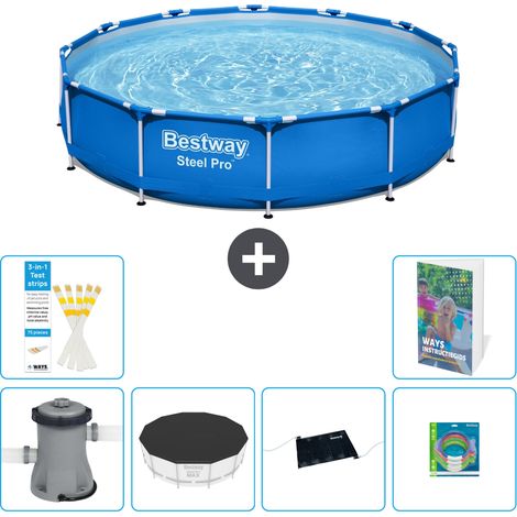Bestway Piscina Bestway Steel Pro Rotonda - 366x76 cm - 7-pezzi S211 (1/5)