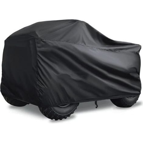 210D Housse de Protection pour ATV Moto Quad Extérieure Imperméable Anti UV Lourd Bâche Vélo Electrique 210 120 115cm (1/4)