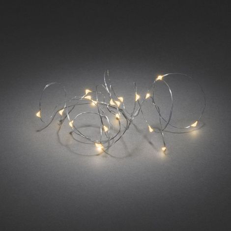 Konstsmide Micro Lichterkette 20 LED, bernstein Lichterkette (1/3)