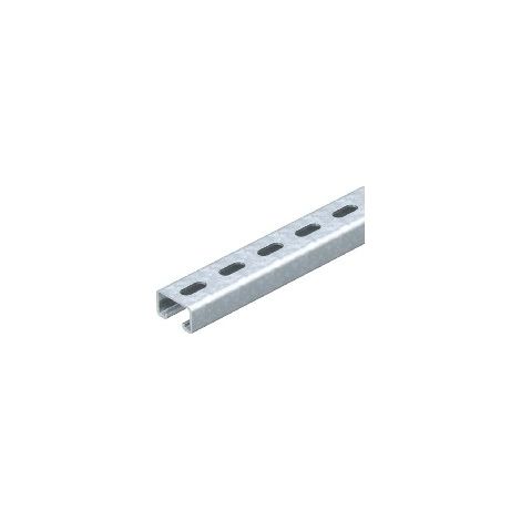 OBO Bettermann Profilschiene gelocht, Schlitzweite 22mm 2000x50x30 Stahl tauchfeuerverzinkt, 2 Meter, 1121464 (1/2)