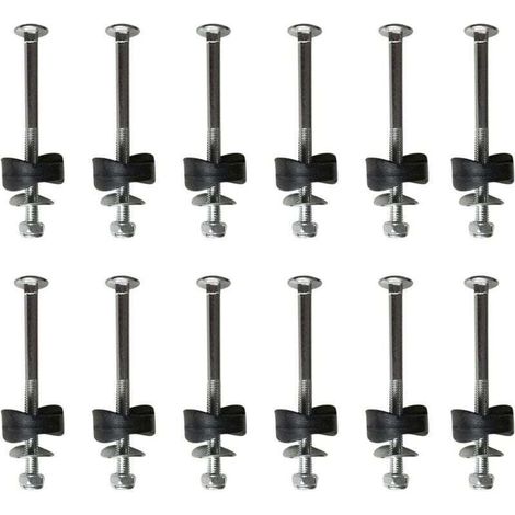 Bardusch-Lot de 12 entretoises de trampoline avec vis pour fixer le trampoline - Accessoires de rechange pour trampoline (1/3)