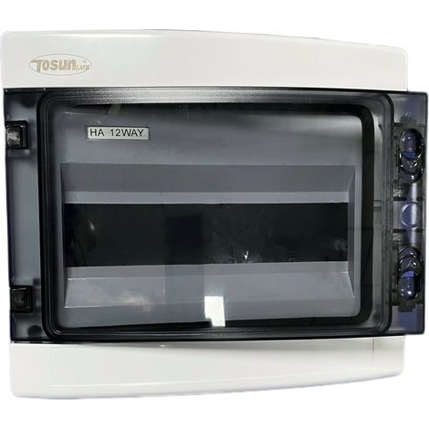 Caja Eléctrica para Exteriores IP65 12 elementos (1/2)
