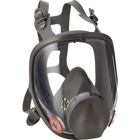Masque complet confort réutilisable 6000 avec filtre anti-poussières 5935 - Lot de 2 paires de filtres 5935 + 1 paire de porte-filtres 501 (1/5)