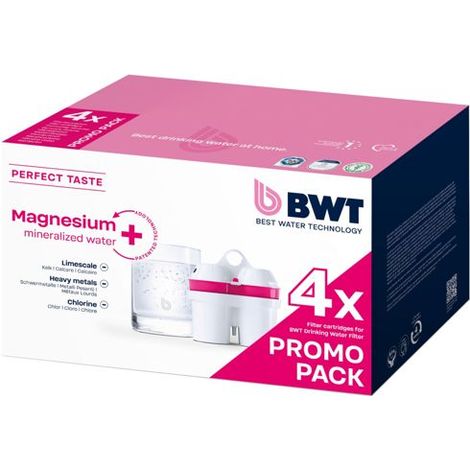 BWT Magnesium Mineralized Water 4er Promopack