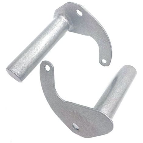 1 paire de supports/fixations de phares additionnels pour Moto Guzzi V85TT -DECOWOOD
