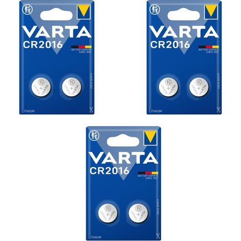 .Varta CR 2016 3V au lithium .
.