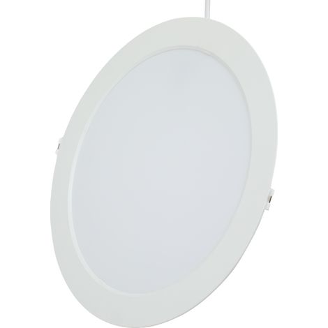 Runder LED-Einbaustrahler 24W 2640lm 3CCT (verstellbarer Lichtschirm) IP20 (1/2)