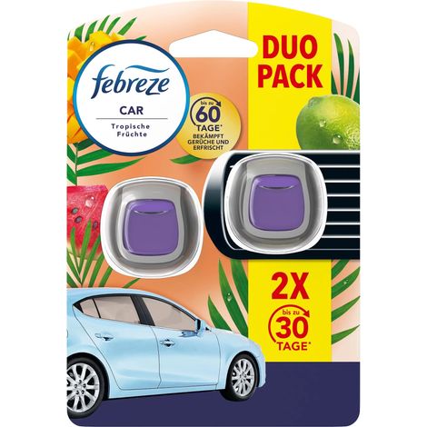 Febreze Car Tropische Früchte Duo Duftstecker