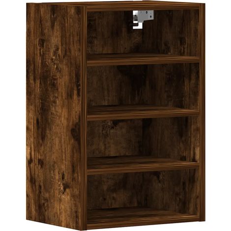 Pensile da cucina moderno a parete 40 x 29,5 x 60 cm legno composito finitura rovere affumicato 020050451
