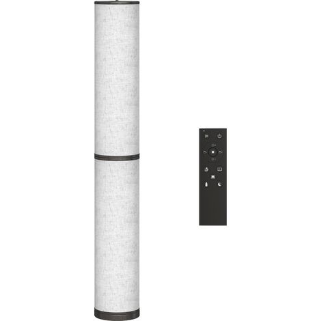 Lampadaire tube LED avec télécommande ESPA beige (1/5)