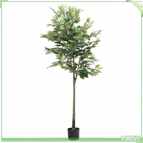 4103574 Ficus artificiel 756 feuilles 170 cm vert (1/5)