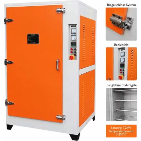 Elektrostatischer Pulverofen Härtungsofen Einbrennofen Lackierung Pulverbeschichtungsanlage für Pulverbeschichtung Bearbeitungsmaschine Industrie Aushärtungsofen Lackieranlage (1/5)