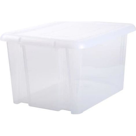 Boite Funnybox 80l Av Couv Naturel Ref 10753 Na (1/2)