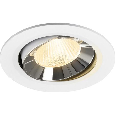Spot encastré Numinos Move L blanc/chrome 3000K - 40 deg - 1009842 (1/3)
