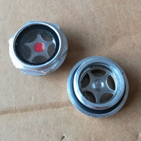 Ölstandsanzeiger kompatibel mit dem Wacker Schlagstempel Modell 0013971, M261,5 mm Gewinde, zur Beobachtung des Ölstands.