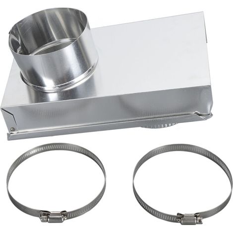 Aluminum alloy tumble dryer ventilation kit, smooth inner wall, universal periscope replacement (1/5)
