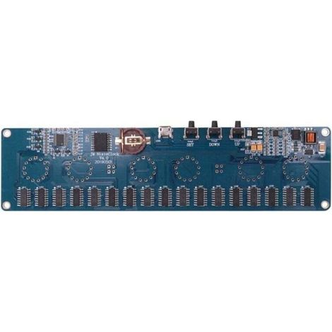 Kit Horloge Numérique LED DIY avec Circuits Imprimés In14 et In4 PCBA (1/4)