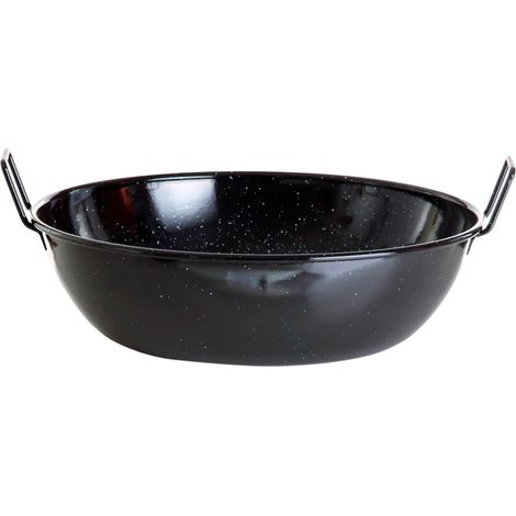 Paella World Schüssel - Emailliert Ø 14 cm zur Zubereitung von Suppen und Eintöpfe