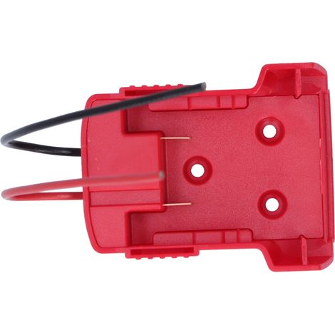 Adaptateur de batterie avec trous de fixation pour connecteur d'alimentation Miwage 18V M18 XC18 (1/5)