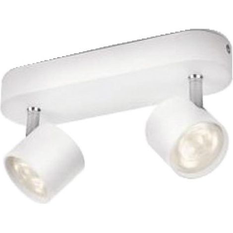 Philips LED Star 562443116 Plafonnier à spot LED 18 W blanc S049141 (1/5)