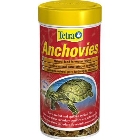 Anchois de Tetra, nourriture naturelle pour tortues d'eau, 1 litre
