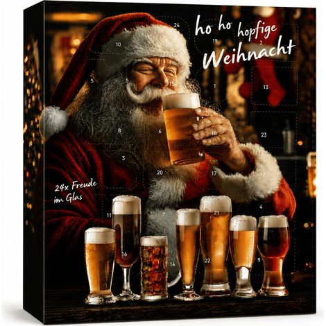 UMBRELLA® calendrier avent bière 2026, 24 bières internationales 0,33 l